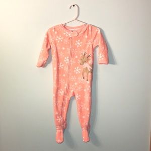 Reindeer print sleeper🎀